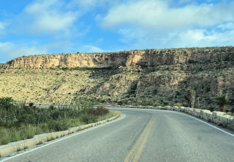 carlsbad caverns my home and travels highway to caverns