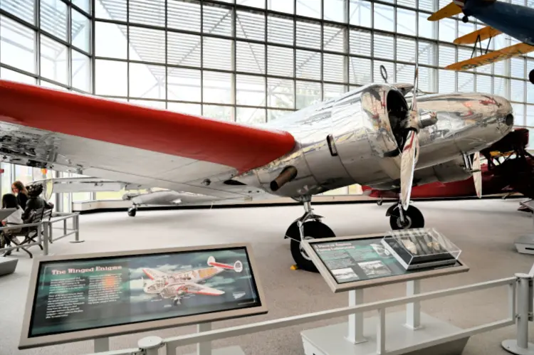 the-museum-of-flight-my-home-and-travels  amelia earhard type