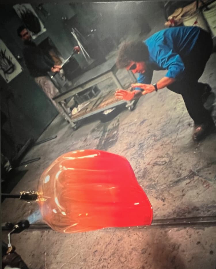 dave chihuly at work