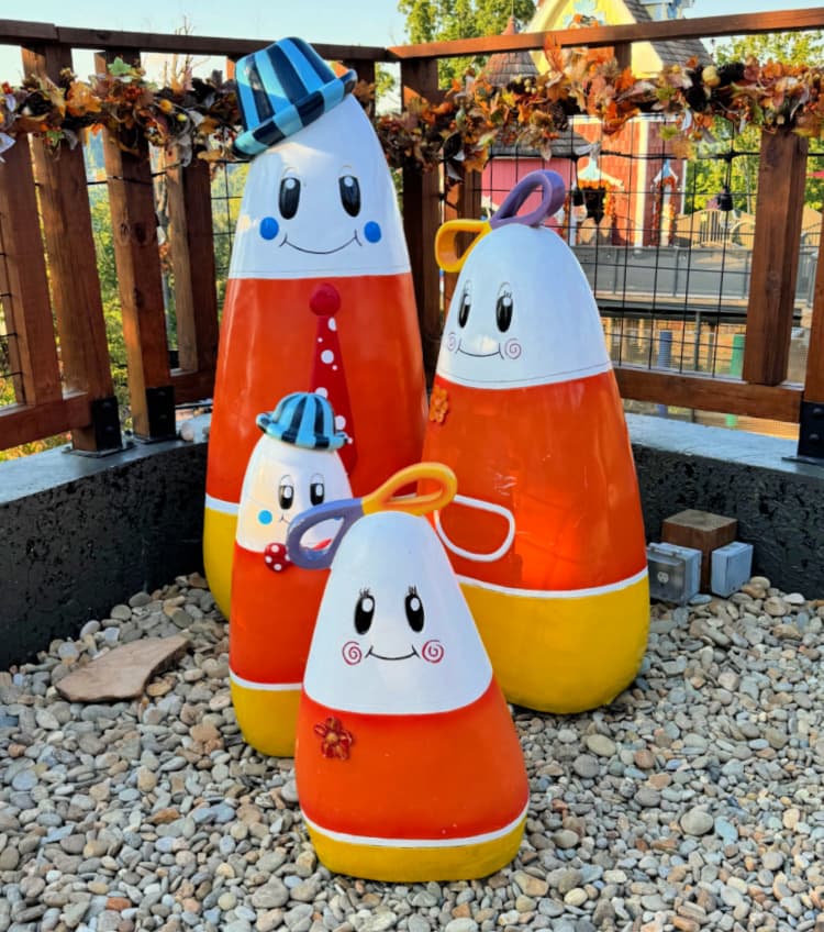 Fall Fun Awaits - Exploring Anakeesta and Bear-Varian Festival in Gatlinburg candy corn