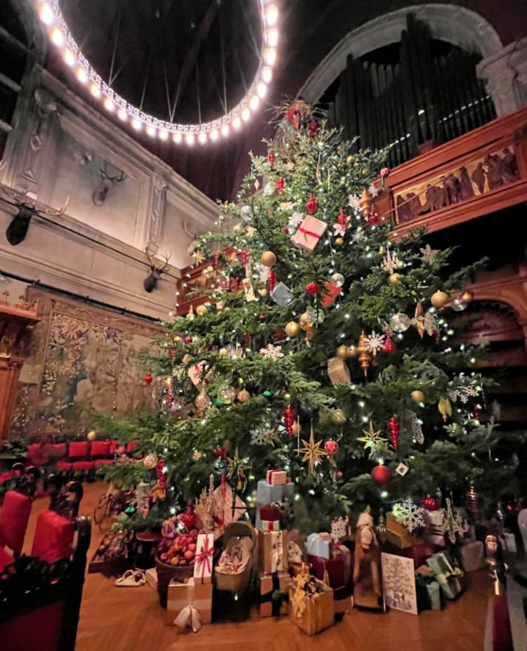 candlelight evenings biltmore estate my home and travels banquet hall tree