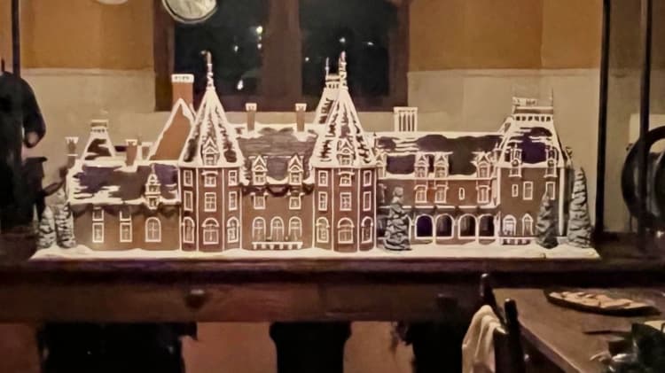 candlelight evenings biltmore estate my home and travels gingerbread house