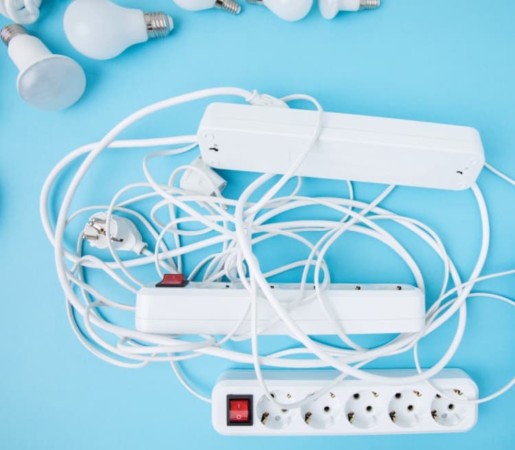 25 things to declutter my home and travels  electronic cords