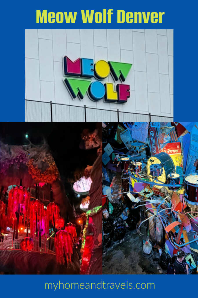 meow wolf denver my home and travels pinterest image