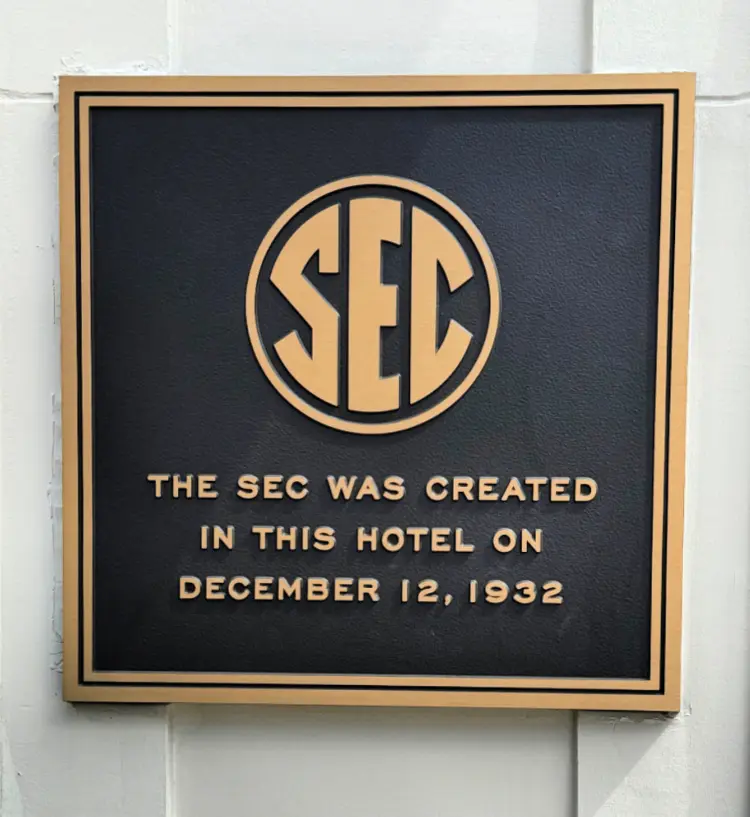 history of the sec my home and travels where it sstarted sign