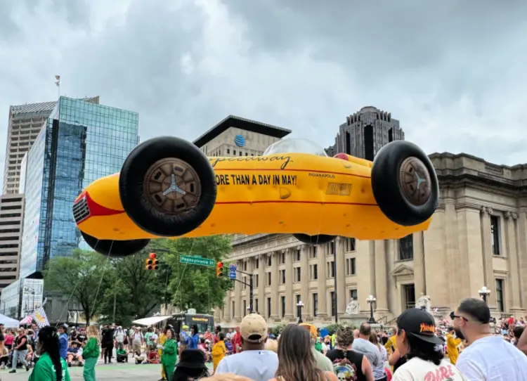 my 1st indy 500 race my home and travels parade balloon