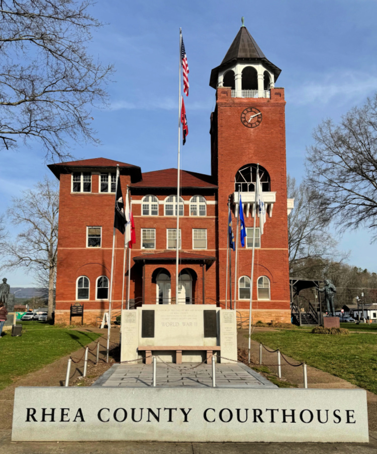 rhea heritage scopes trial museum dayton tn my home and travels courthouse