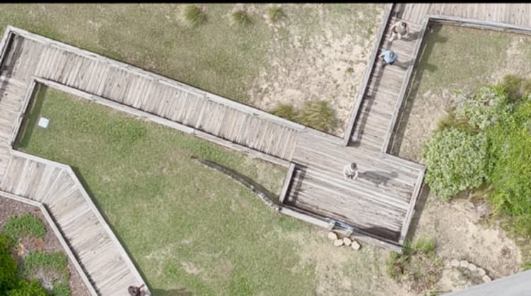 oak island lighthouse views from above my home and travels me standing