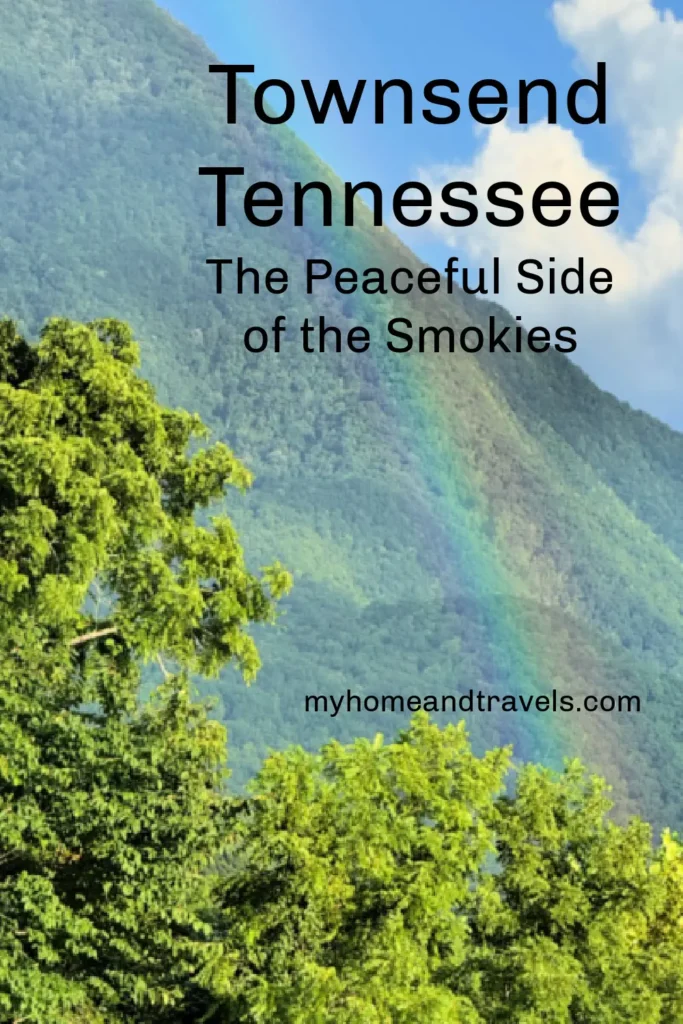 mini guide townsend tn my home and travels mountan and rainbow pinterest image 