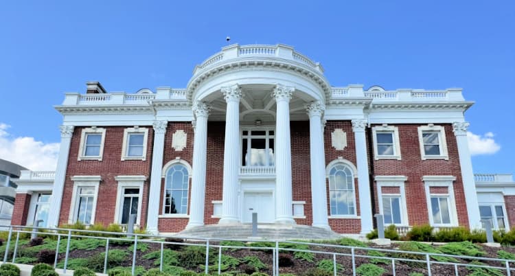 hunter art museum my home and travels original building