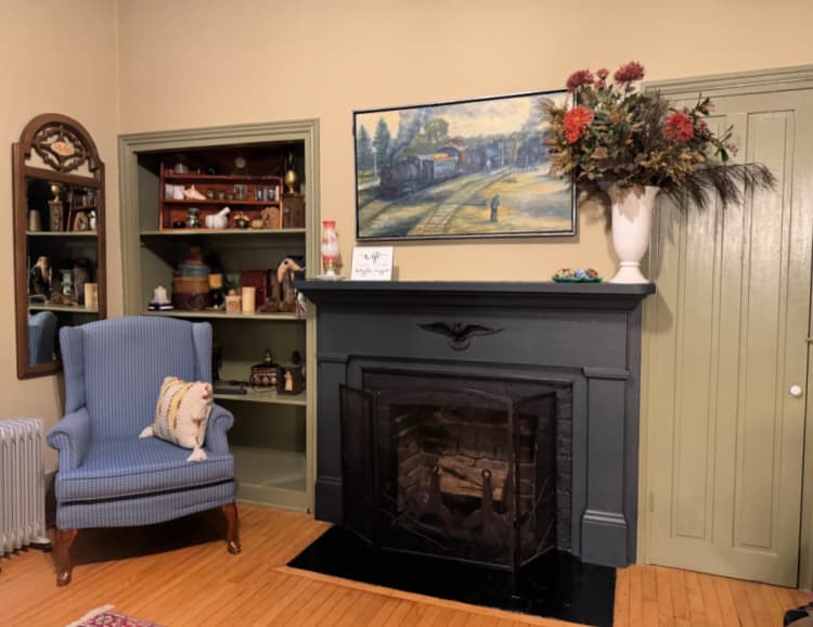 whistlestop manor my home and travels fireplace