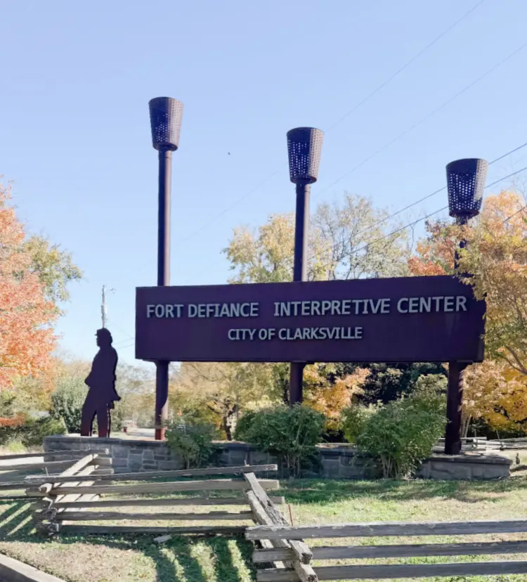 visiting clarksville fort defiance