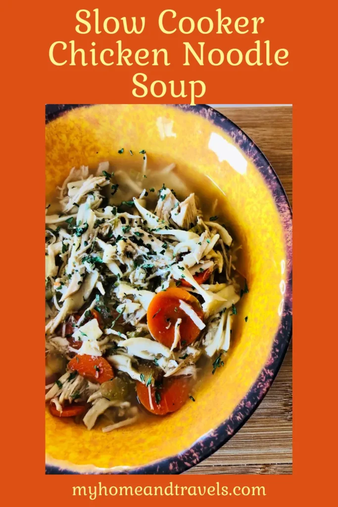 chicken noodle soup my home and travels