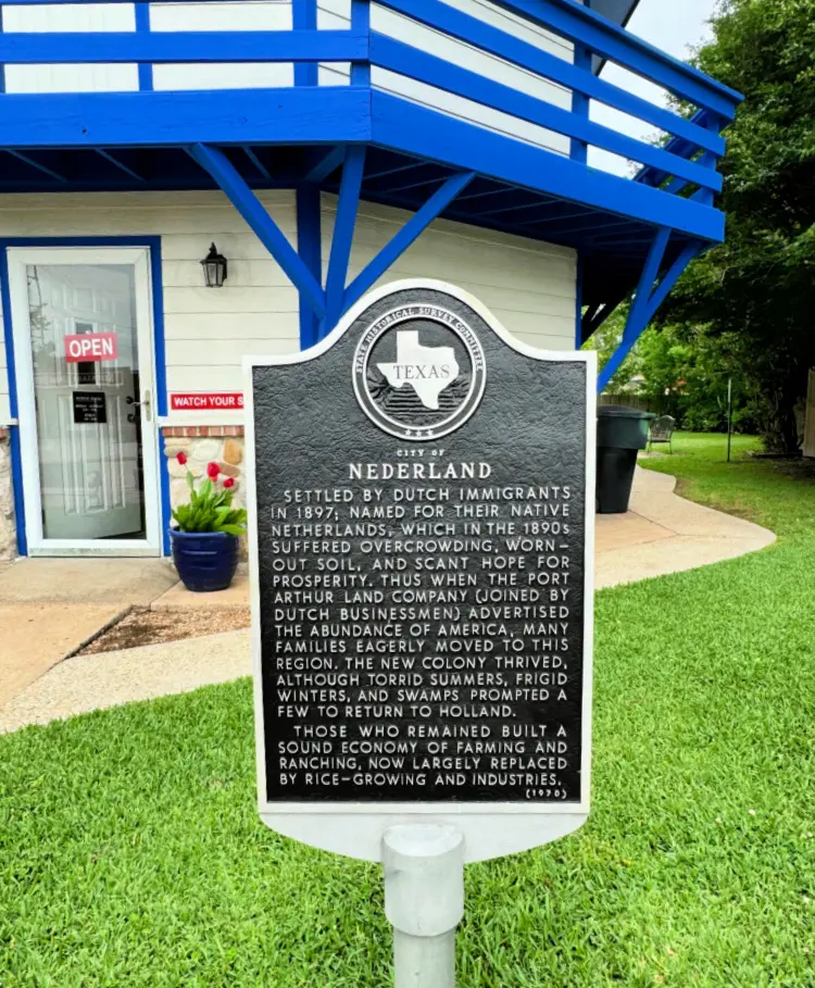 dutch windmill museum nederland texas my home and travels historic sign